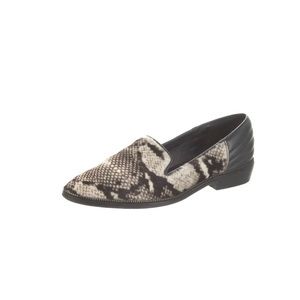 The Kooples Snake Skin Leather Loafer, very well made, made in Portugal, size 38